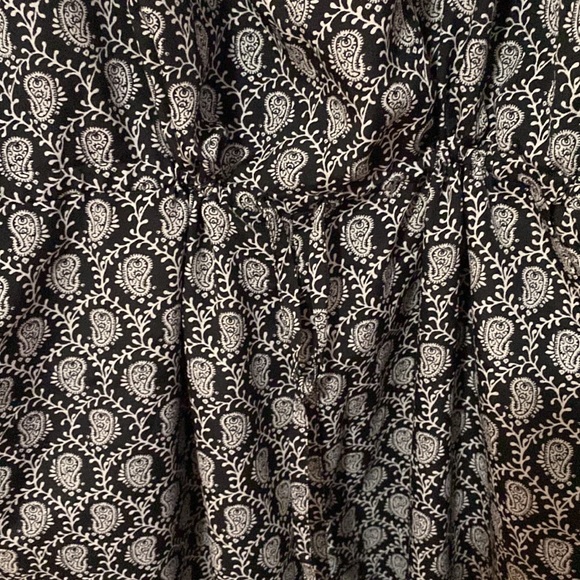 Loft jumpsuit with pockets, black/white, new, SZ XL - Picture 2 of 5